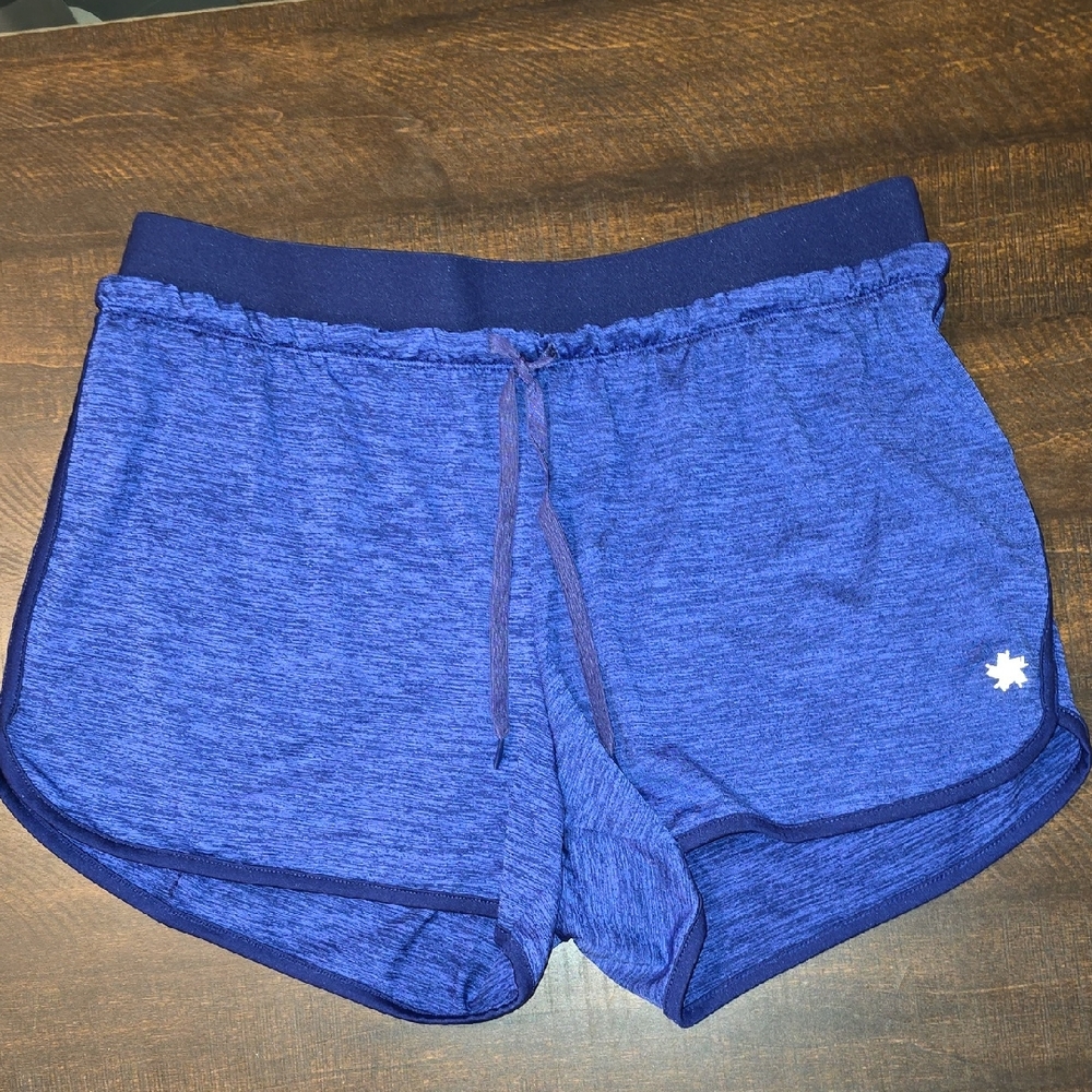 Tek Gear Women's Heathered Blue Athletic Shorts